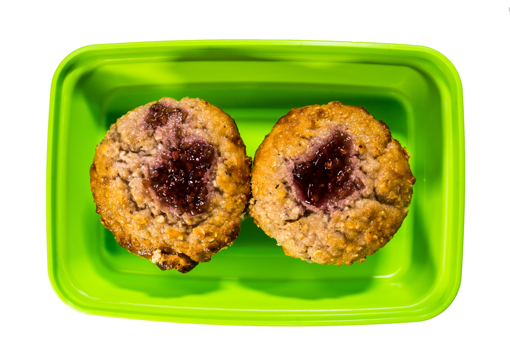 Protein berry muffins